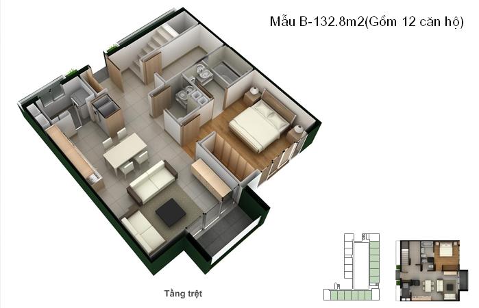 Thiết kế, mẫu nhà của Green Hills Apartment | ảnh 7